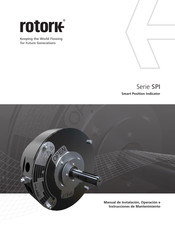 rotork SPI 2 Manual De Instalación, Operación E Instrucciones De Mantenimiento