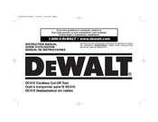 DeWalt DC410 Manual De Instrucciones