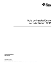 Sun Netra 1290 Guia De Instalacion