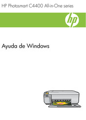 HP Photosmart C4400 All-in-One Serie Manual Del Usaurio