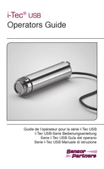 Sensor Partners i-Tec USB Serie Guía Del Operario