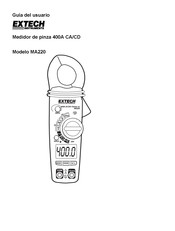 Extech Instruments MA220 Guia Del Usuario