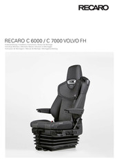 Recaro C 6000 Manual Del Usaurio