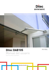 Entrematic Ditec DAB105 Manual Del Usuario