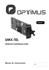 Optimus UMX-TEL Manual De Instrucciones