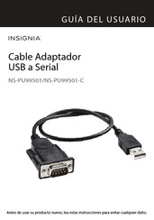 Insignia NS-PU99501 Guia Del Usuario