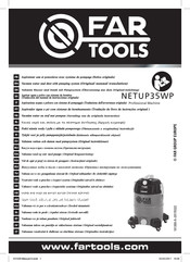 Far Tools NETUP35WP Traduccion Del Manual De Instrucciones Originale