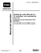 Toro 03695 Manual Del Operador