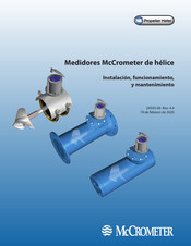 McCrometer MT100 Manual De Instalación, Funcionamiento Y Mantenimiento