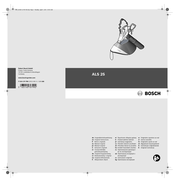 Bosch ALS 25 Manual Original