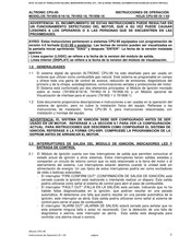 altronic 791950-8 Instrucciones De Operación