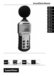 LaserLiner SoundTest-Master Manual Del Usuario