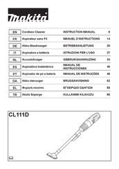 Makita CL111D Manual De Instrucciones