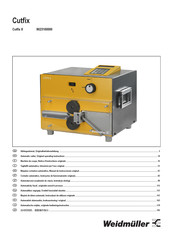 Weidmuller Cutfix 8 Manual De Instrucciones