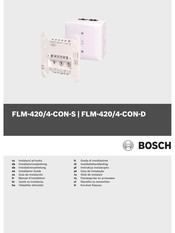 Bosch FLM-420/4-CON-S Guia De Instalacion