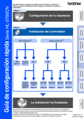 Brother HL-2700CN Serie Guía De Configuración Rápida