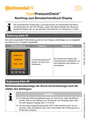 Continental ContiPressureCheck Manual Del Usuario