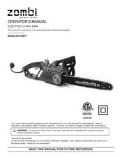 Zombi ZCS12017 Manual Del Operador