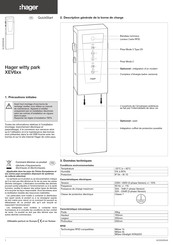 Hager XEV6 Serie Guía Del Inicio Rápido