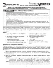 Intermatic DEFENDER CD1-024R Instrucciones De Instalación