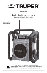 Truper RADIO 62050 Instructivo