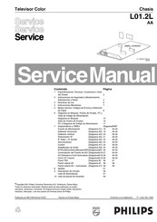 Philips Chasis L01.2L AA Service Manual