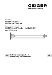 GEIGER Easy-ZIP 3.x Instrucciones Originales De Instalación Y Funcionamiento