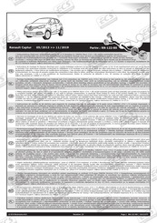 ECS Electronics RN-122-BX Manual De Instrucciones