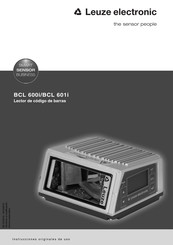 Leuze electronic BCL 600i Manual Del Usaurio
