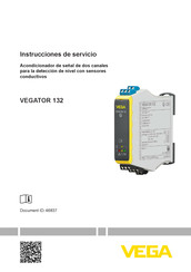 Vega VEGATOR 132 Instrucciones De Servicio