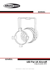 SHOWTEC LED Par 64 Aircraft Manual Del Usaurio