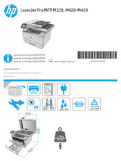 HP LaserJet Pro MFP M428 Manual Del Usaurio