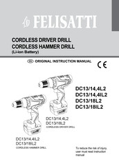 Felisatti DC13/14,4IL2 Manual Del Usaurio