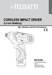 Felisatti SD10,8IL Manual Del Usaurio