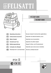 Felisatti VC50/1400 Instrucciones De Servicio