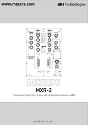 mixars MXR-2 Manual De Instrucciones