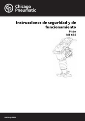 Chicago Pneumatic MS 695 Instrucciones De Seguridad Y De Funcionamiento