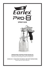 Earlex Pro-8 Manual De Instrucciones De Uso