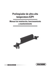 Flexco EZP1 Manual De Instalación, Funcionamiento Y Mantenimiento