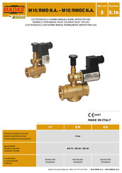 Ferrari MADAS M16/RMOC N.A. Manual De Instrucciones