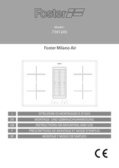 Foster Milano Air 7391245 Montaje Y Modo De Empleo