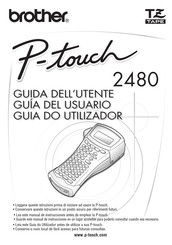 Brother P-Touch 2480 Guia Del Usuario