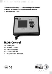 Abicor Binzel iROB Control Instructivo De Servicio