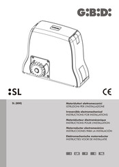 GiBiDi SL 800 Serie Instrucciones Para La Instalación