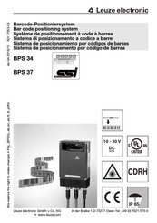 Leuze electronic BPS 37 Manual Del Usuario