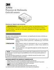 3M X90w Guia Del Usuario