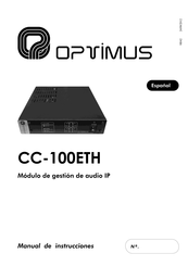 Optimus CC-100ETH Manual De Instrucciones