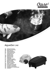Oase AquaOxy 240 Instrucciones De Uso