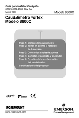 Rosemount 8800C Guía Para Instalación Rápida