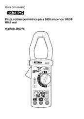 Extech Instruments 380976 Guia Del Usuario